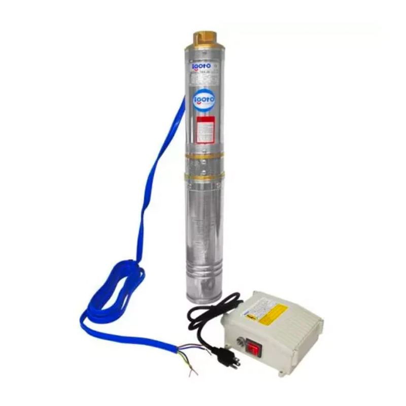 Bomba 1/2hp De Agua Sumergible Tipo Bala 370w 127v Igoto - TBA51