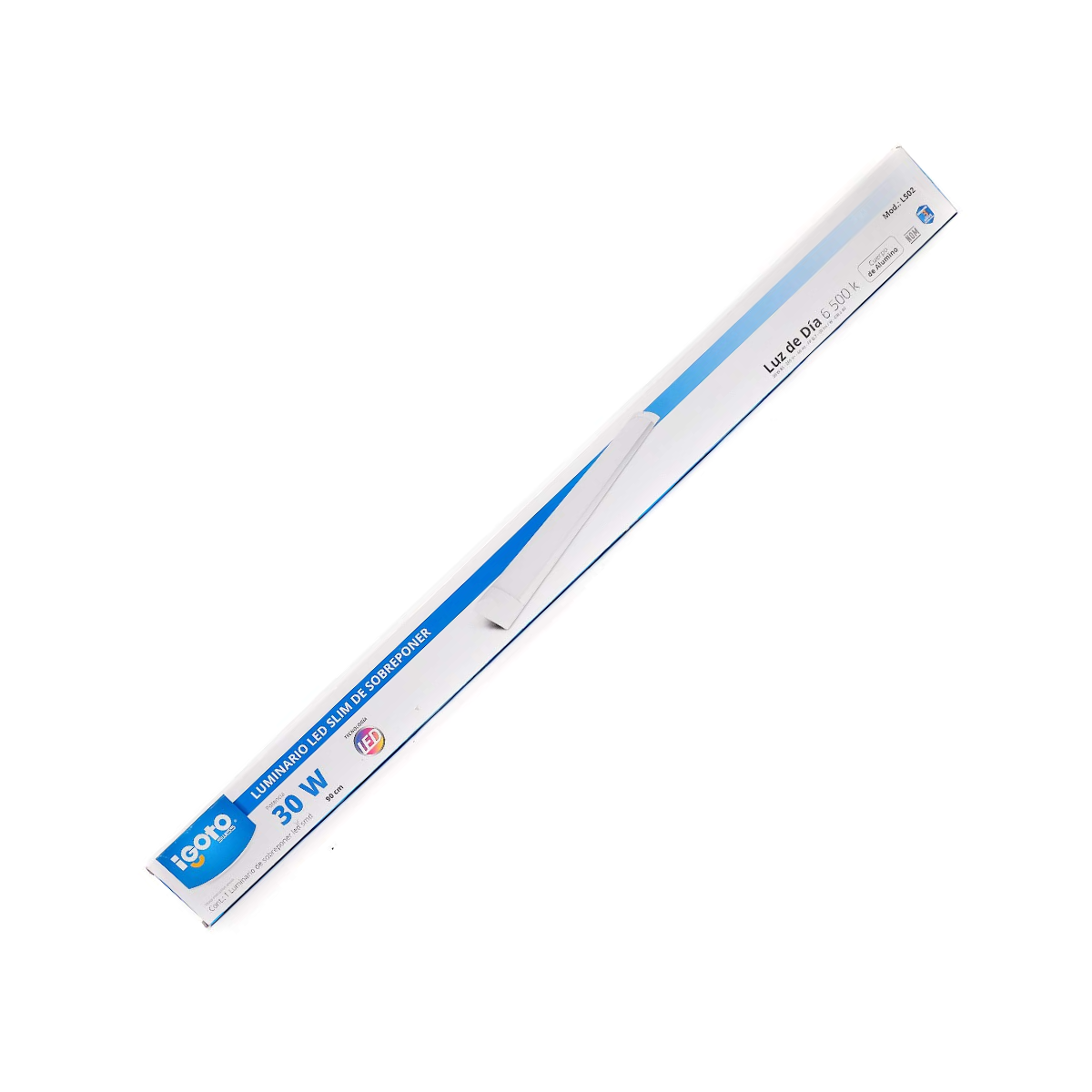 Lampara Luminario Led Slim Sobreponer 30w - LS02